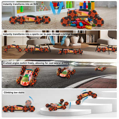8-Wheel Stunt RC Drift Car with Gesture Control