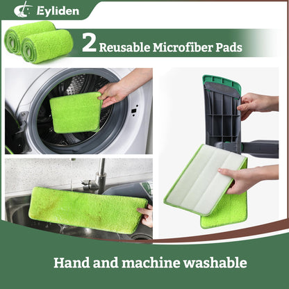 Eyliden Spray Mop & Natural Floor Cleaner Set