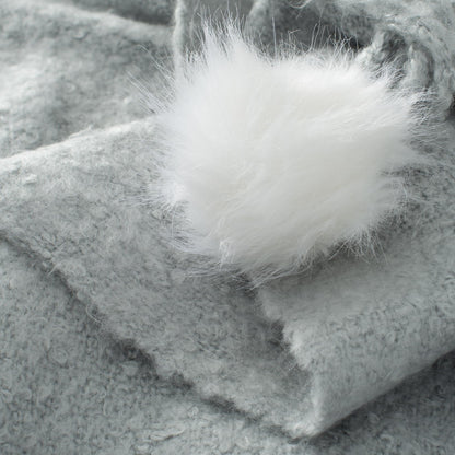 Soft Knitted Throw Blanket for Couch and Bed
