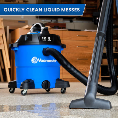 Vacmaster 12-Gallon Wet/Dry Vacuum with Blower