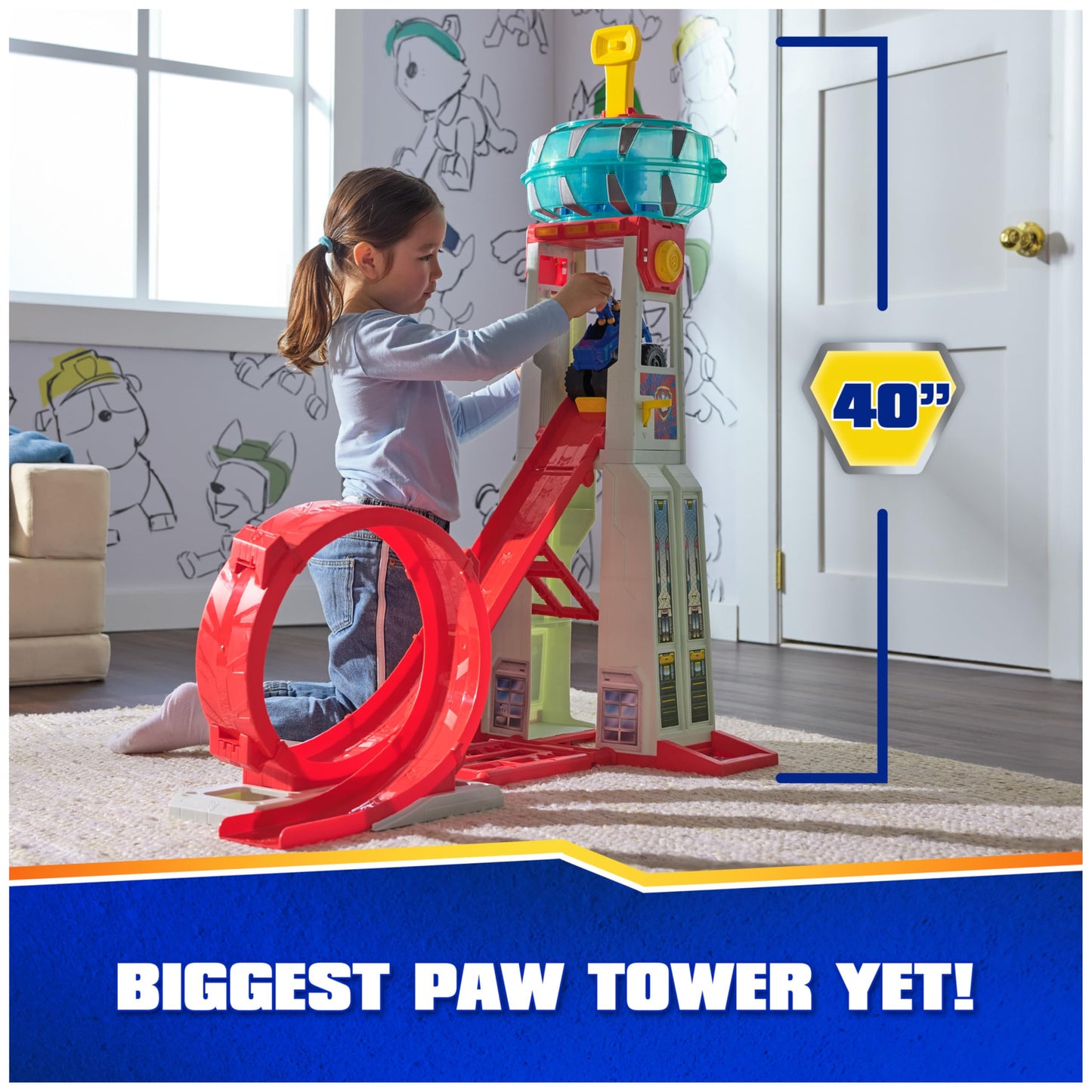 PAW Patrol Rescue Wheels Tower with Lights & Sounds