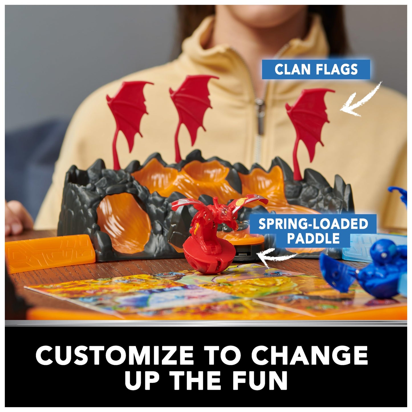 Bakugan Training Set with Titanium Dragonoid Figures