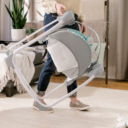 Ingenuity Portable Baby Swing for 0-9 Months