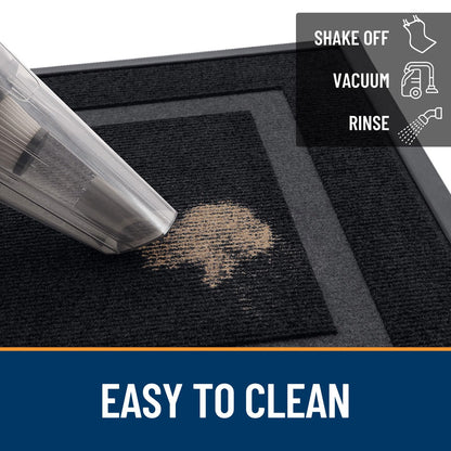 OLANLY Waterproof Indoor Outdoor Doormat, Low Profile