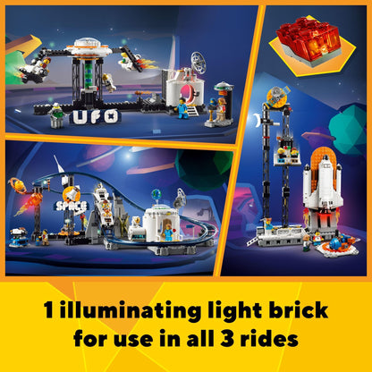 LEGO Creator 3-in-1 Space Roller Coaster Set