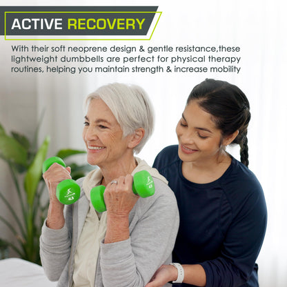 4 lb ProsourceFit Neoprene Dumbbell for Grip