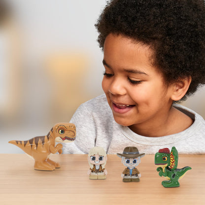 Jurassic World Magnetic Tiles Building Set for Kids