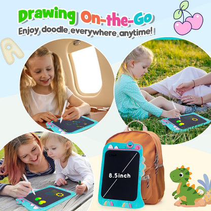 2 Pack Dinosaur LCD Writing Tablet for Kids