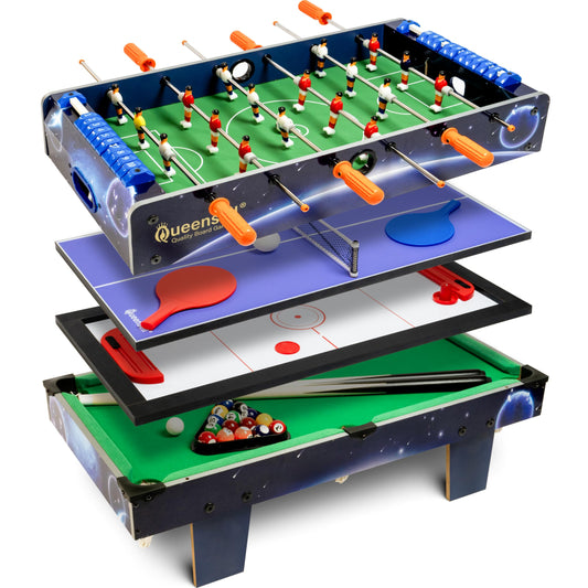 4-in-1 Game Table for Family Fun