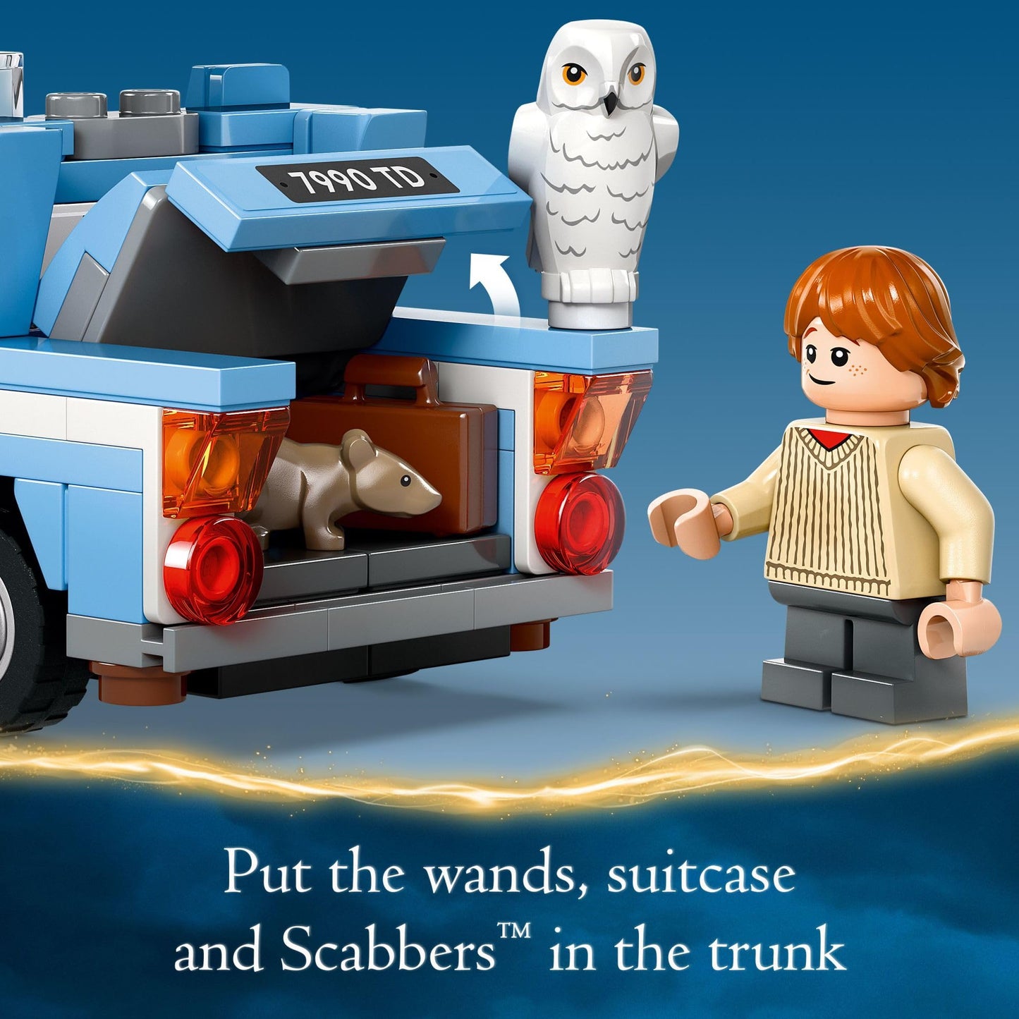 LEGO Harry Potter Flying Ford Anglia Set
