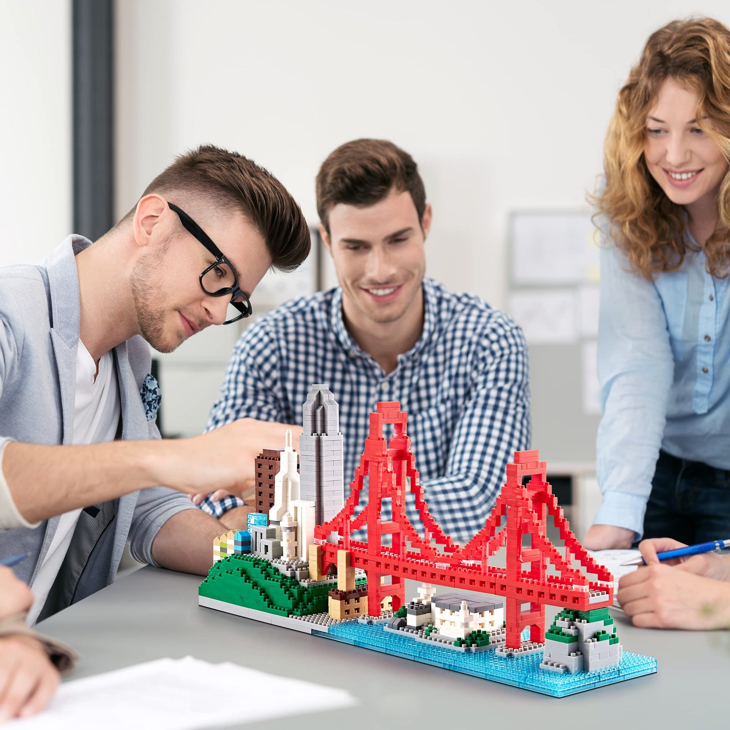San Francisco Skyline Model Kit - 1610pcs