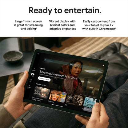Google Pixel Tablet 11" Android, 128GB, 8GB RAM