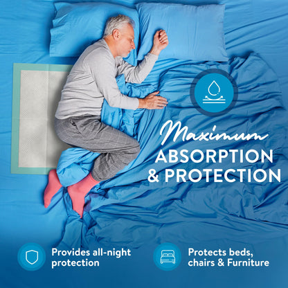 50 Pack Extra Large Disposable Bed Pads