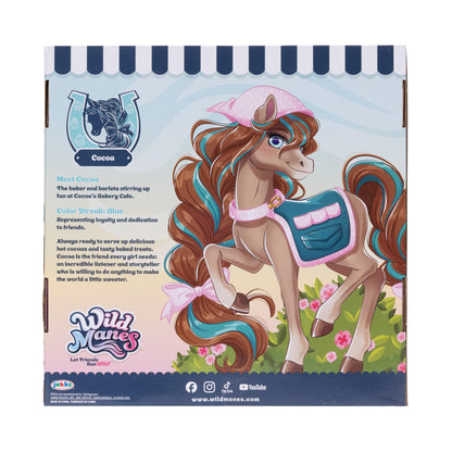 Cocoa’s Bakery Café Playset with Horse Doll Figure
