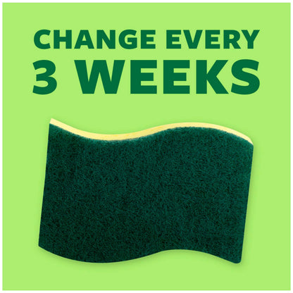 24 Scotch-Brite Heavy Duty Scrub Sponges