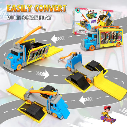 Hestiasko Transforming Truck Toy for Kids