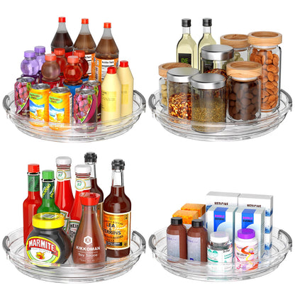 9.25 Inch Lazy Susan Organizer Set of 4