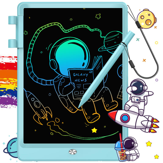 FLUESTON 10-Inch LCD Writing Tablet for Kids