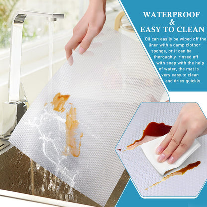 Waterproof Anti-Slip Drawer Liner Mats 17.6" x 94"