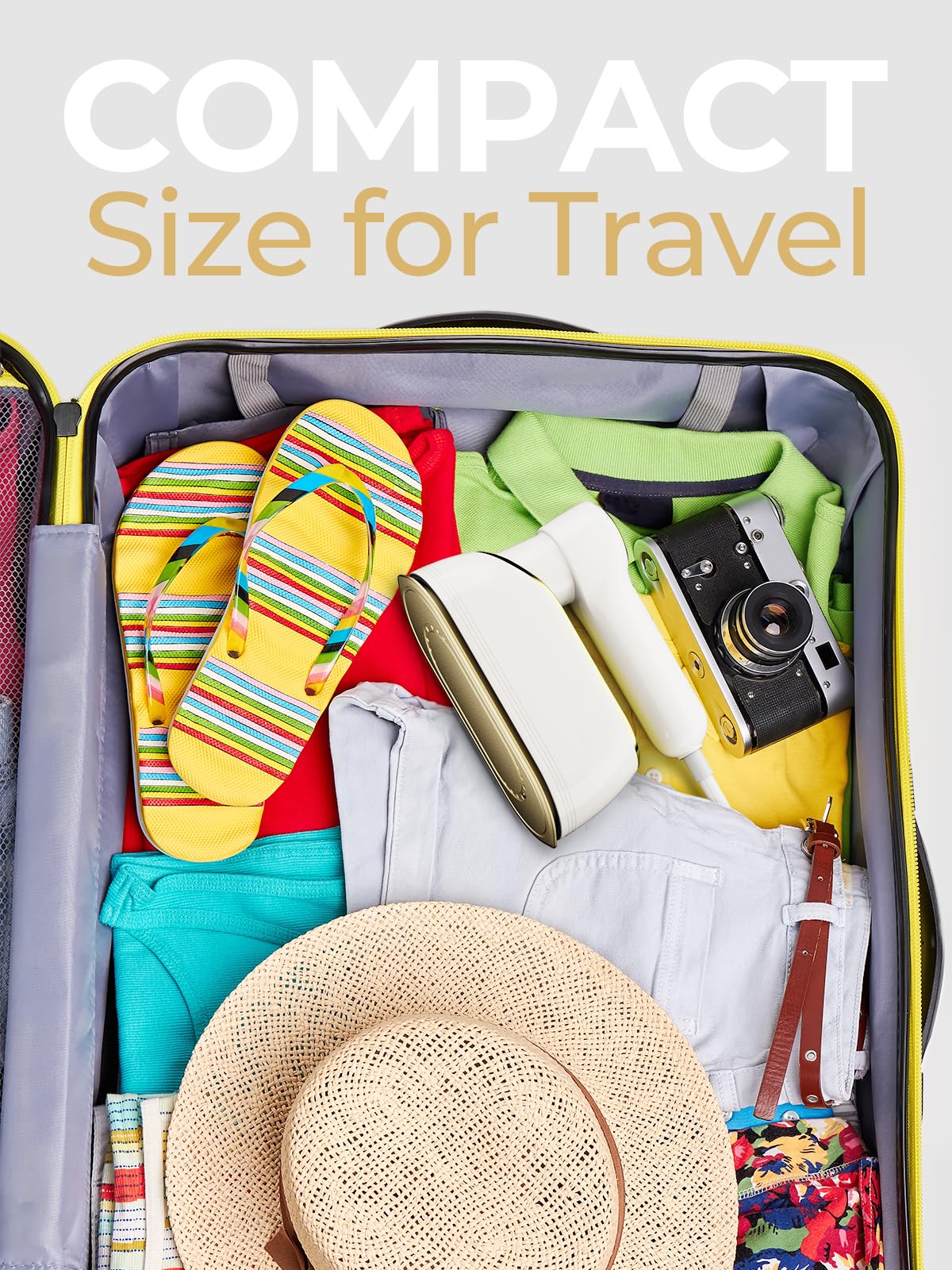 Portable Handheld Fabric Steamer for Travel