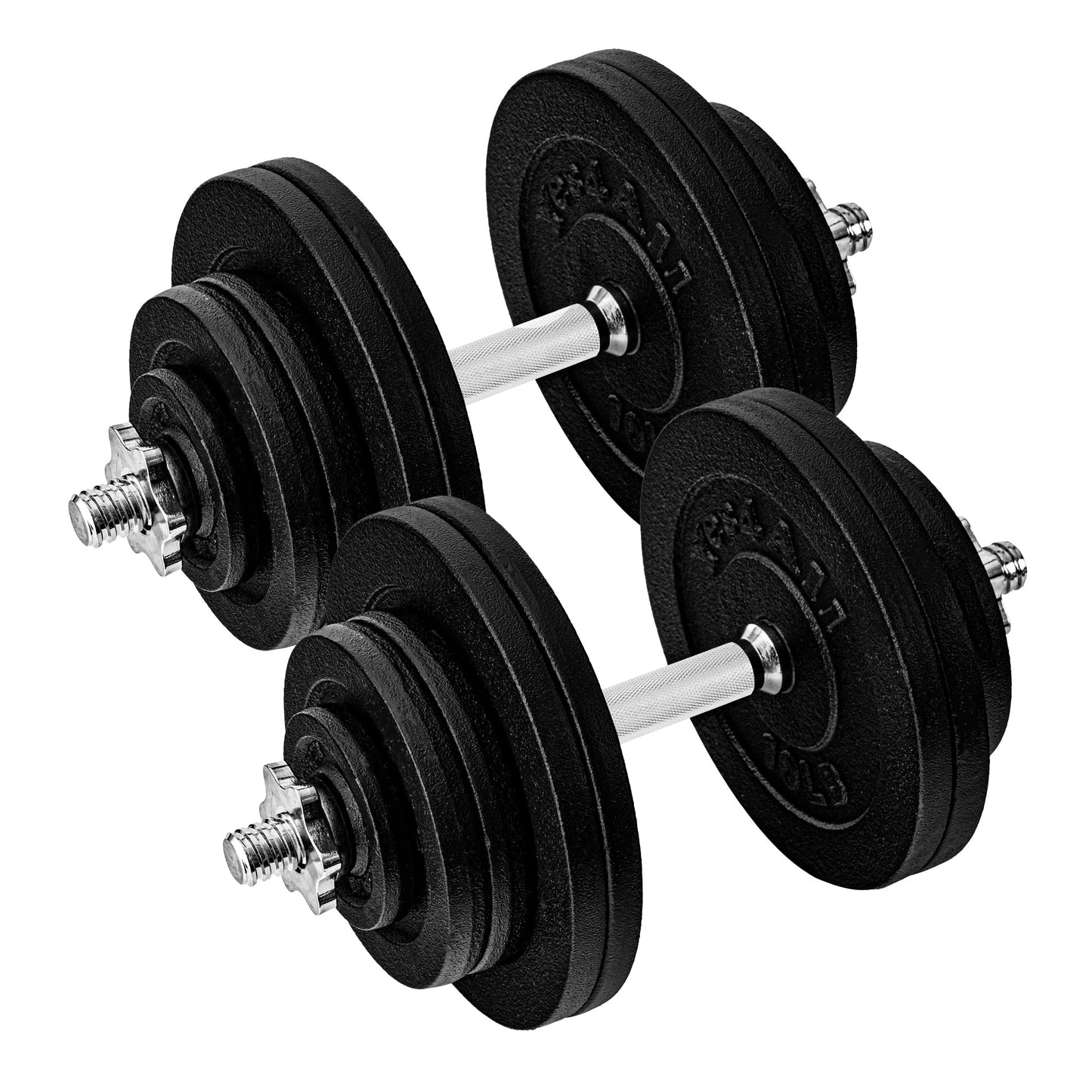 Yes4All 135lbs Adjustable Cast Iron Dumbbell