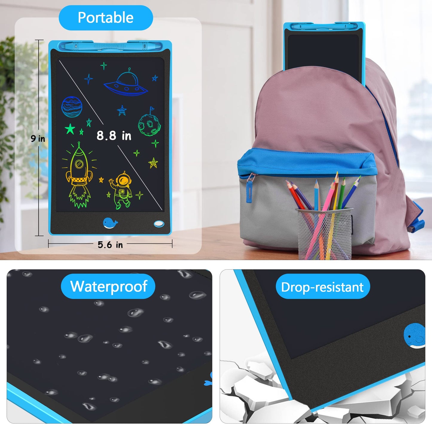 LCD Writing Tablet for Kids by Hockvill