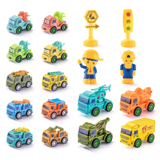 Mini Pull Back Racing Cars Set for Kids
