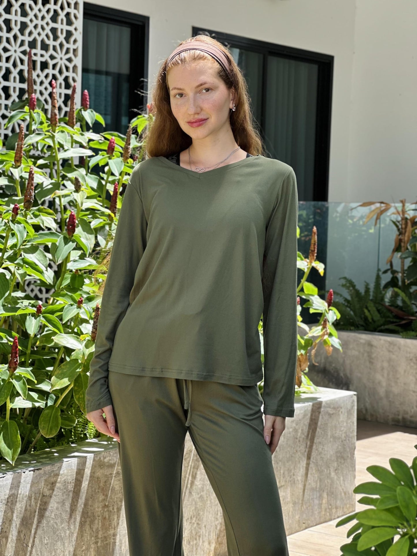 Ekouaer Womens 2 Pack Pajama Set