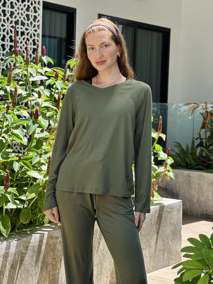 Ekouaer Womens 2 Pack Pajama Set