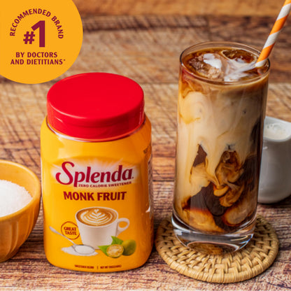 SPLENDA Monk Fruit Zero Calorie Sweetener 19 oz