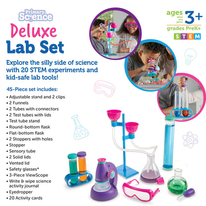 Learning Resources Deluxe Pink Science Lab Set