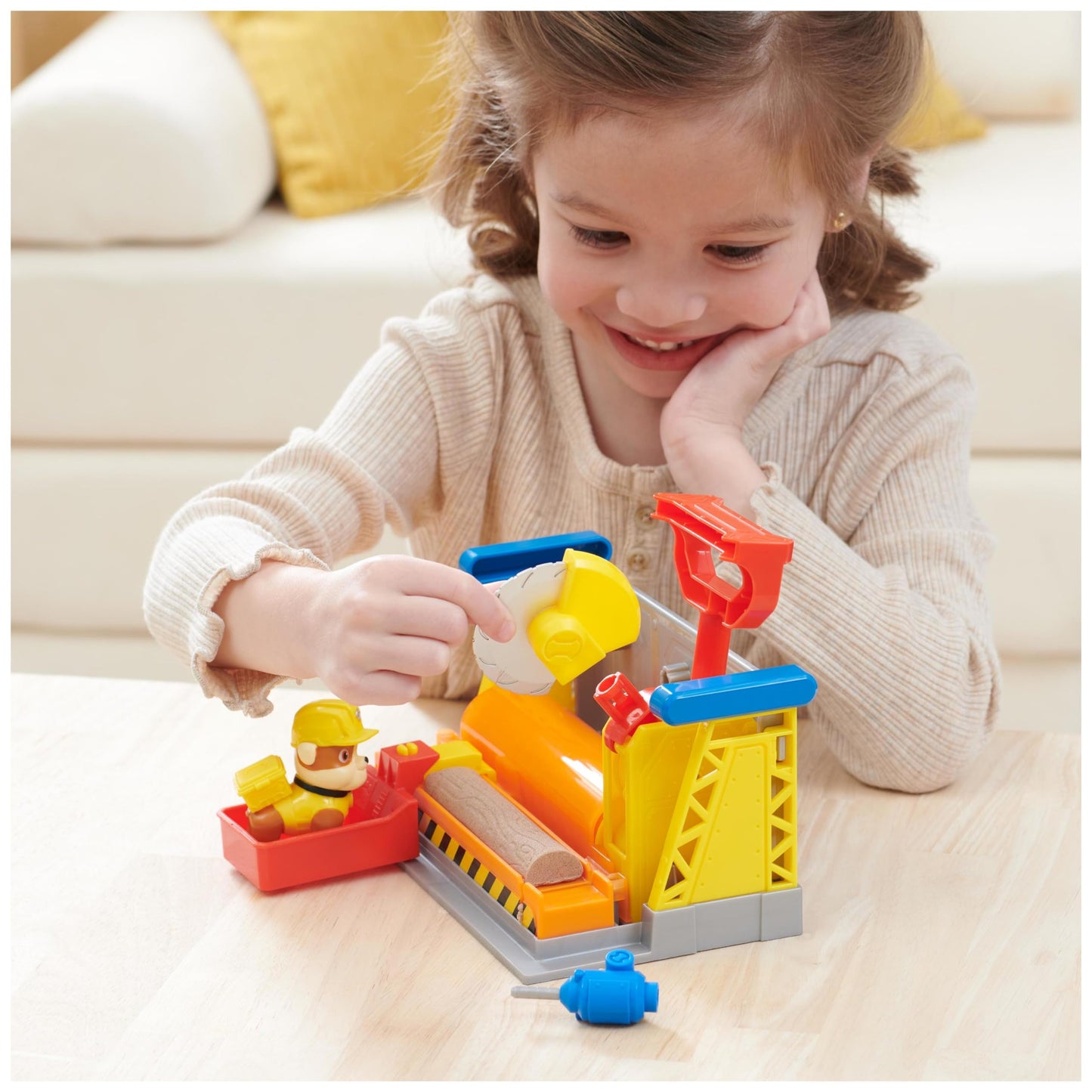 Rubble & Crew Rubble’s Workshop Playset with Figure
