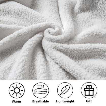 Cozy Sherpa Wearable Blanket Hoodie for Adults