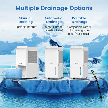 Vellgoo 36 Pint Energy Star Dehumidifier