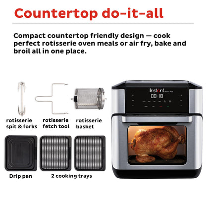 Instant Pot 7-in-1 10QT Air Fryer, Silver
