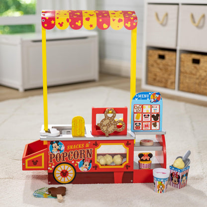 Melissa & Doug Wooden Pretend Food Counter Set