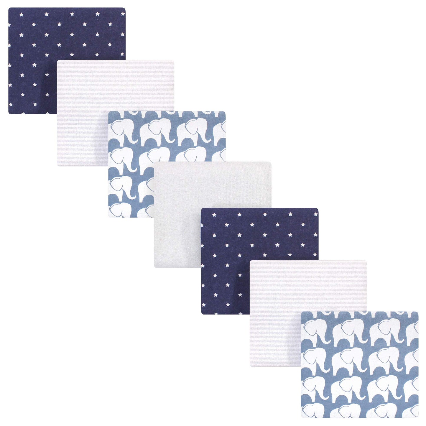 Hudson Baby Cotton Flannel Receiving Blankets Bundle