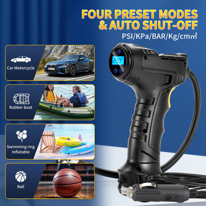 150PSI Portable Air Compressor for Cars