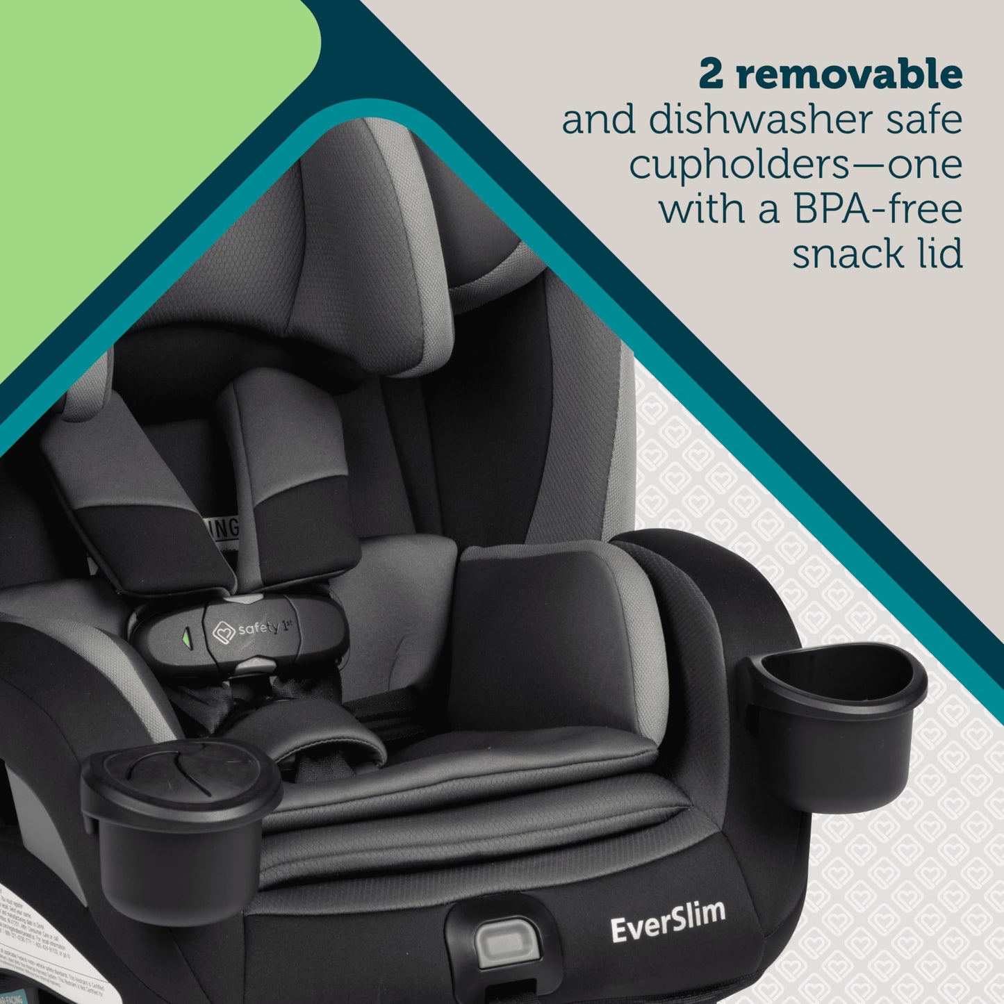 Safety 1st Everslim 4-in-1 Convertible Car Seat
