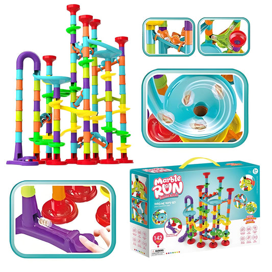 RockSwan 172-Piece Marble Run STEM Toy Set