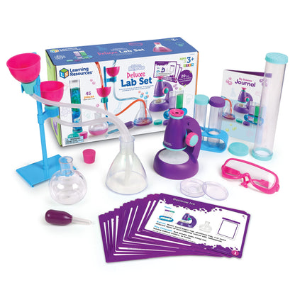 Learning Resources Deluxe Pink Science Lab Set