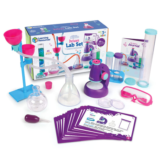 Learning Resources Deluxe Pink Science Lab Set
