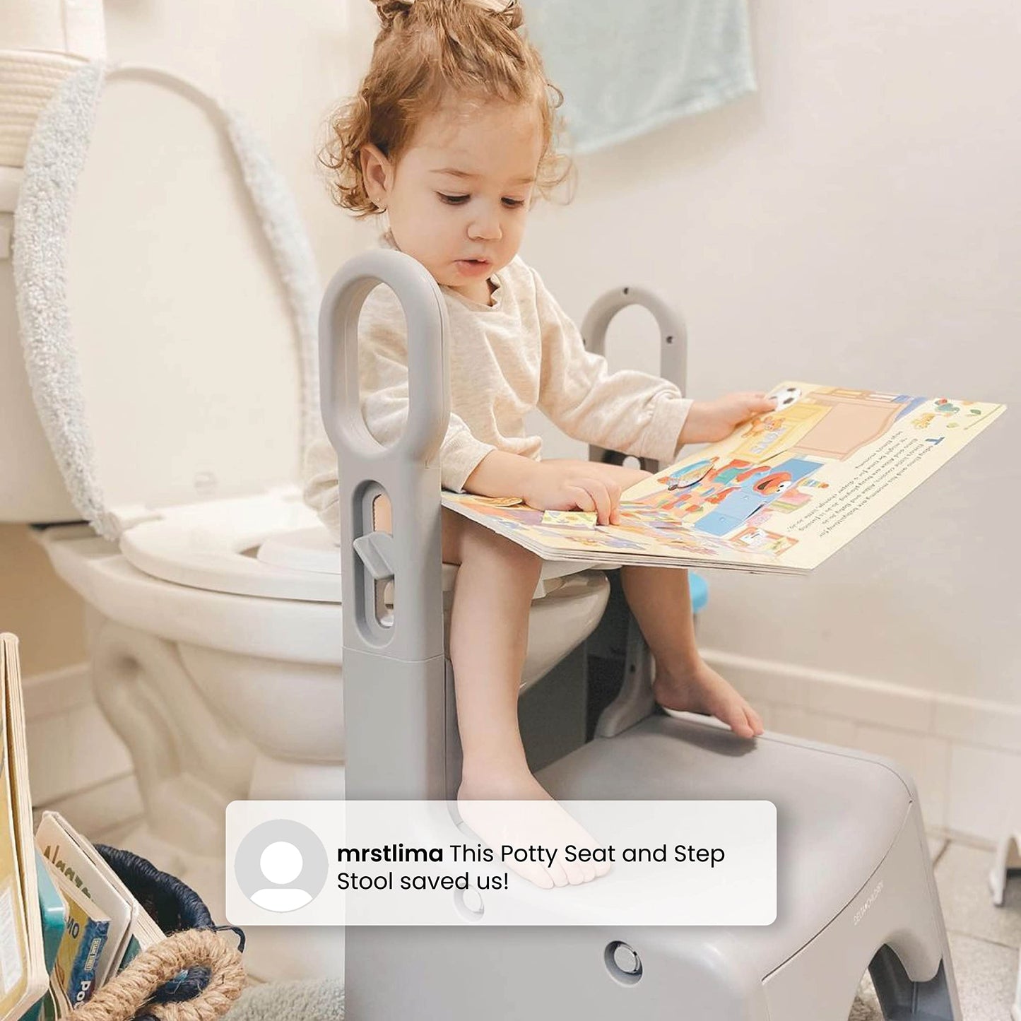 Delta Children Adjustable Potty Seat and Step Stool