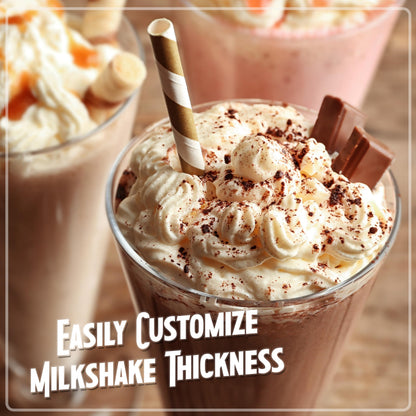 Nostalgia Electric Milkshake Maker with Mixing Cup