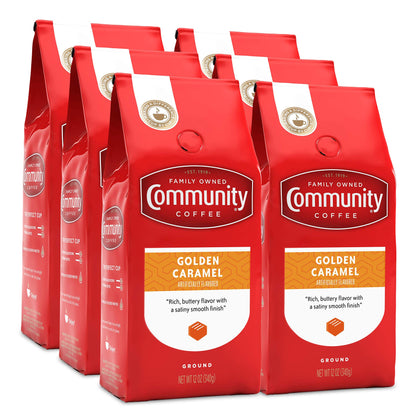 Community Coffee Golden Caramel Medium Roast Coffee