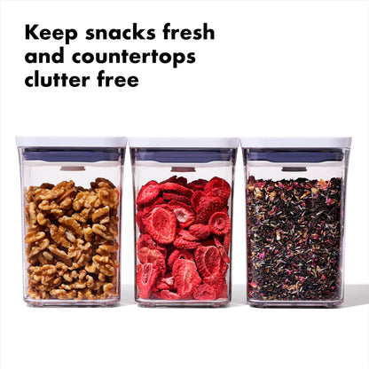 OXO 3-Piece Square POP Container Set