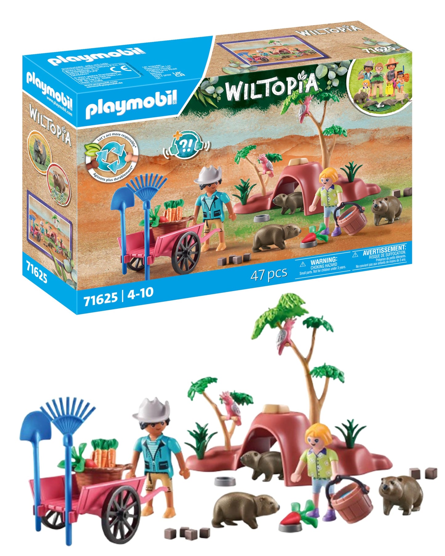 Playmobil Wiltopia Wombat Shelter Playset
