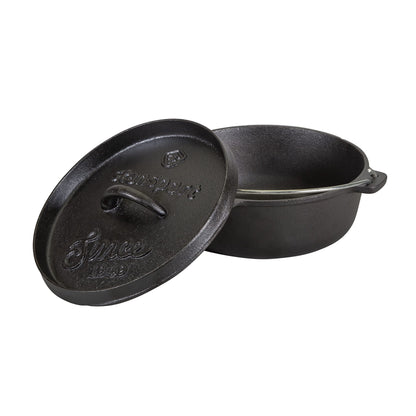 Stansport 2 QT Pre-Seasoned Cast Iron Dutch Oven