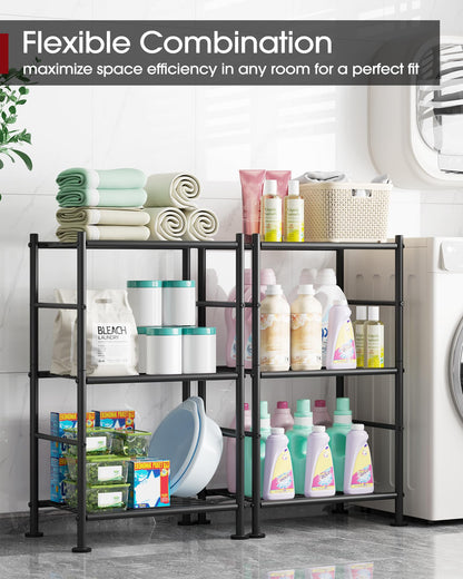 3-Tier Metal Storage Shelves for Garage