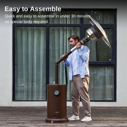 EAST OAK 48,000 BTU Outdoor Patio Heater